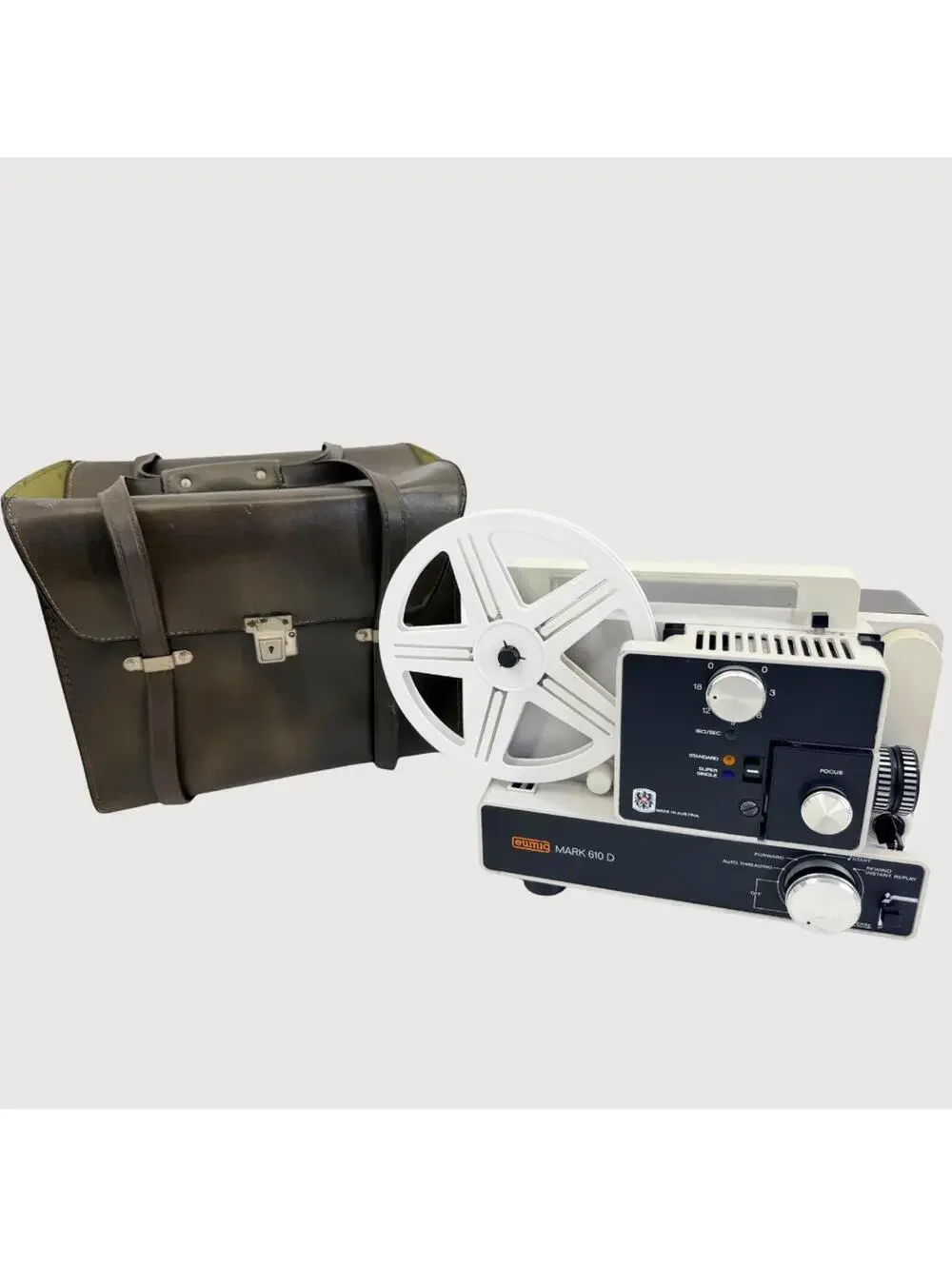 Eumig Mark 610D Super 8 Film Projector Working